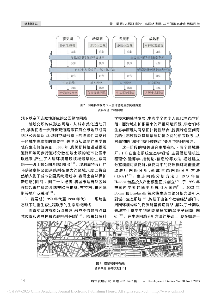 人居环境的生态网络演进：从空间形态走向网络科学_黄勇.pdf_第3页