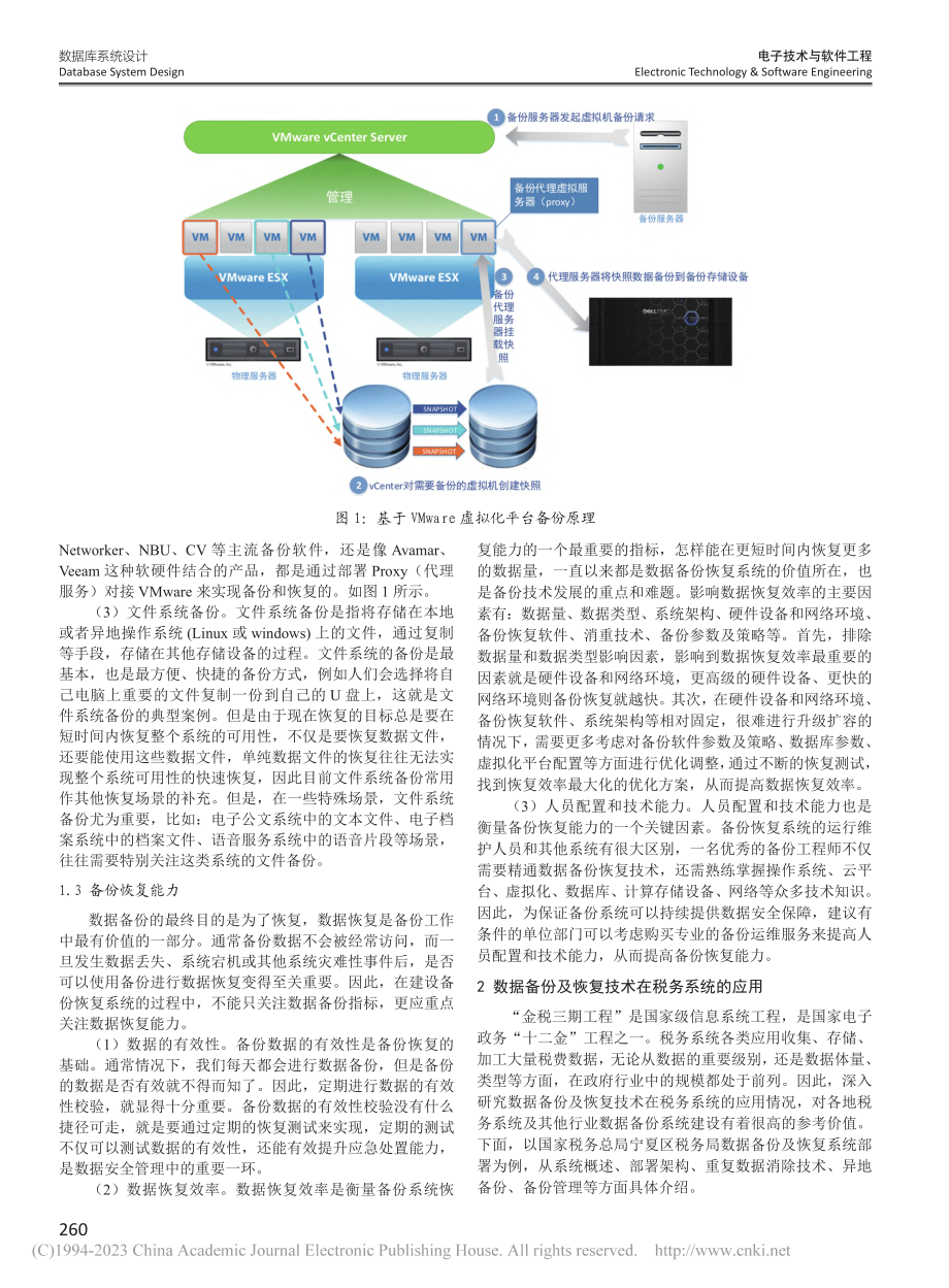 数据备份恢复技术在税务系统的应用研究_胡颖亮.pdf_第2页