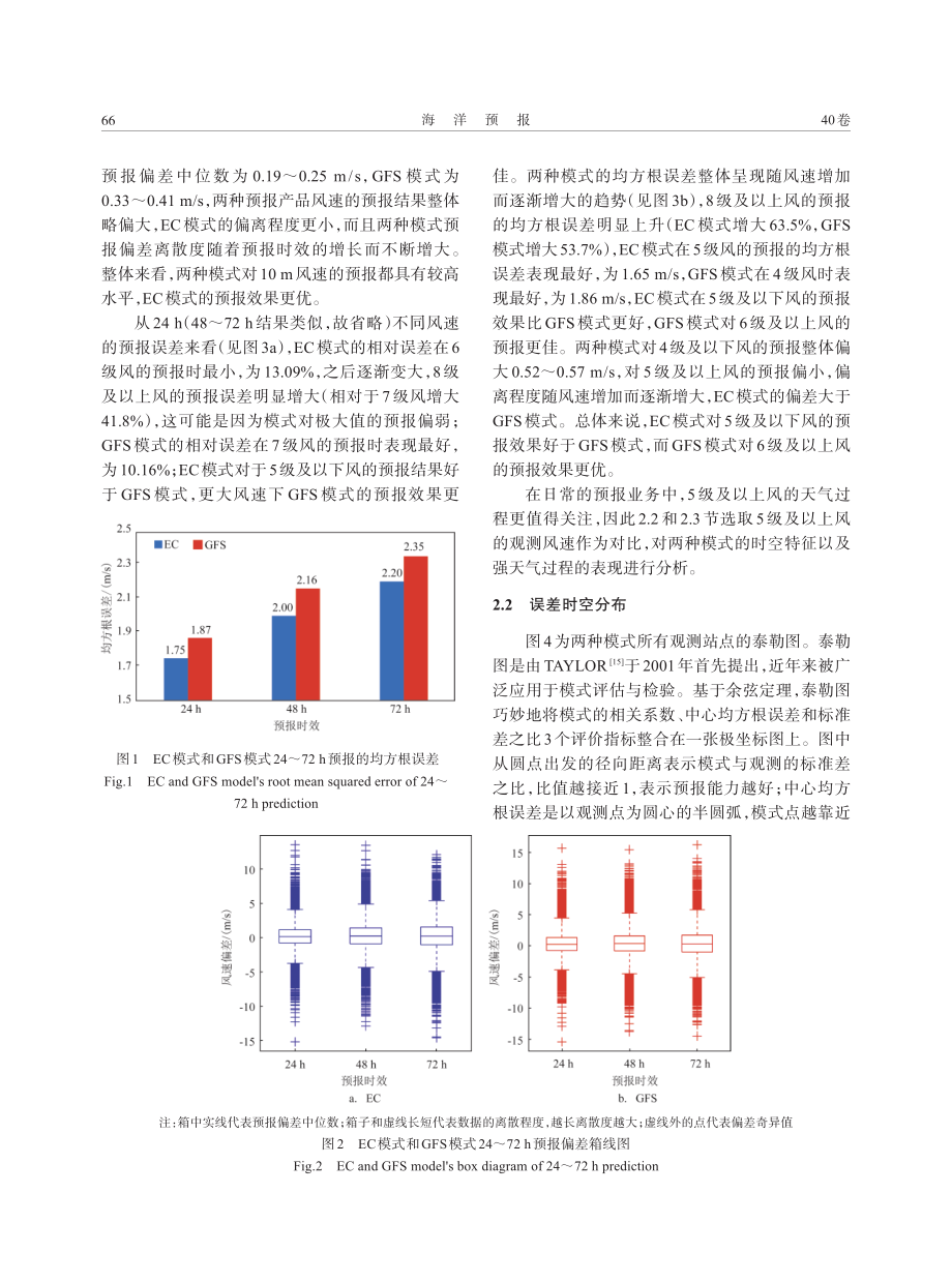 EC模式和GFS模式对黄渤海10m风速预报性能对比分析.pdf_第3页