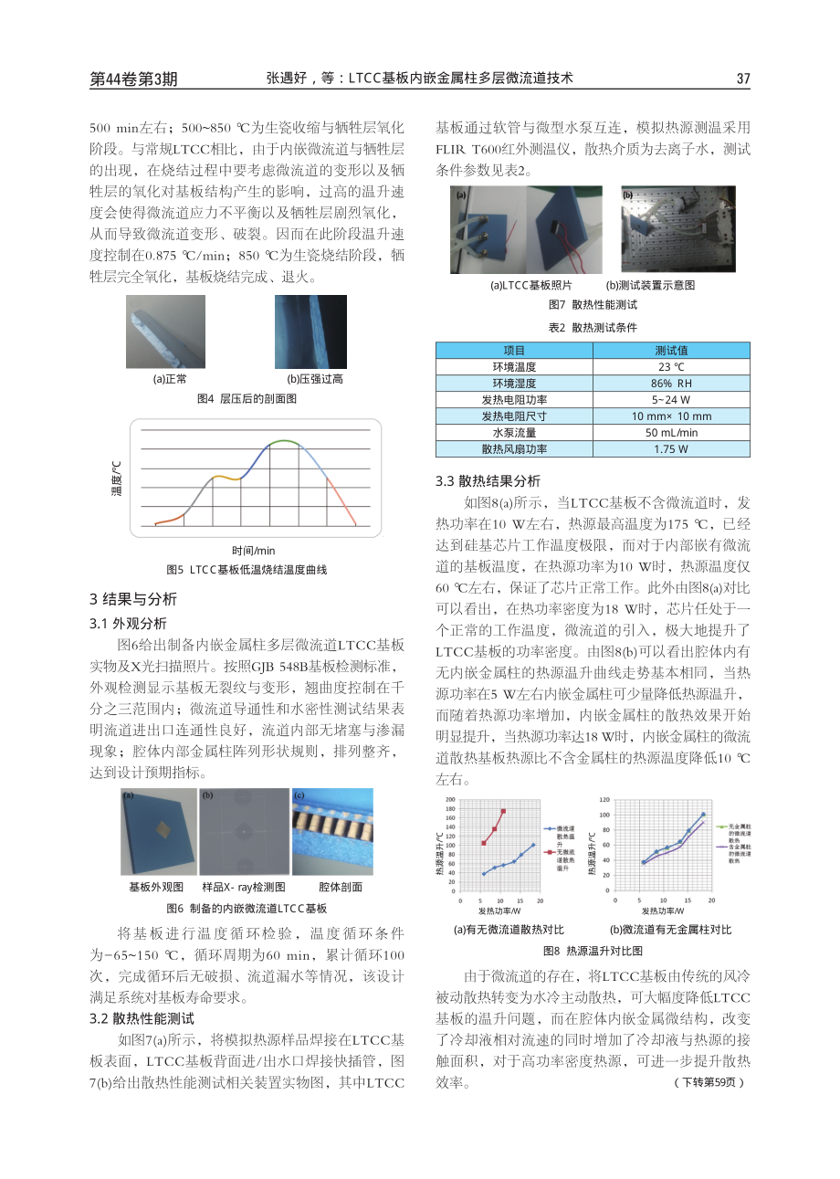 LTCC基板内嵌金属柱多层微流道技术.pdf_第3页