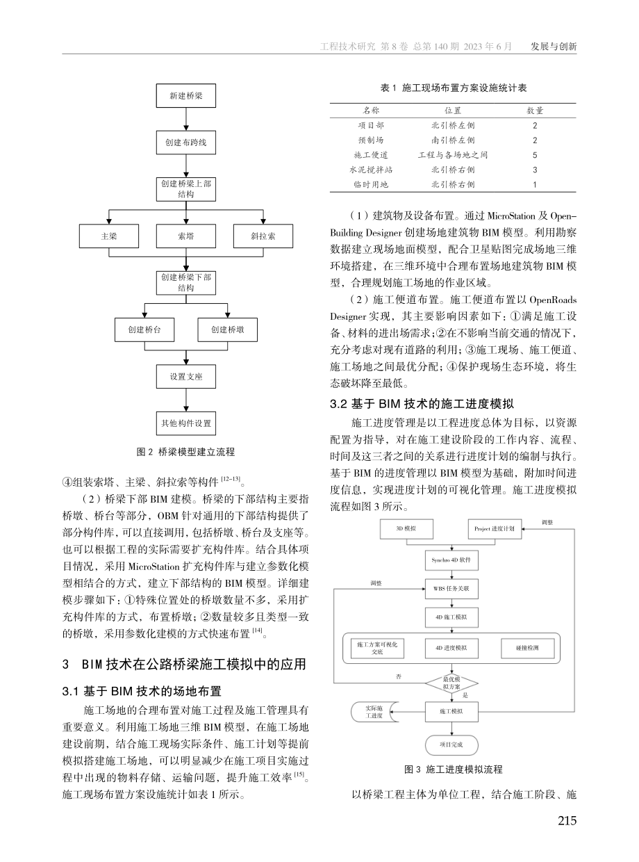 BIM技术在公路桥梁施工模拟中的应用研究.pdf_第3页