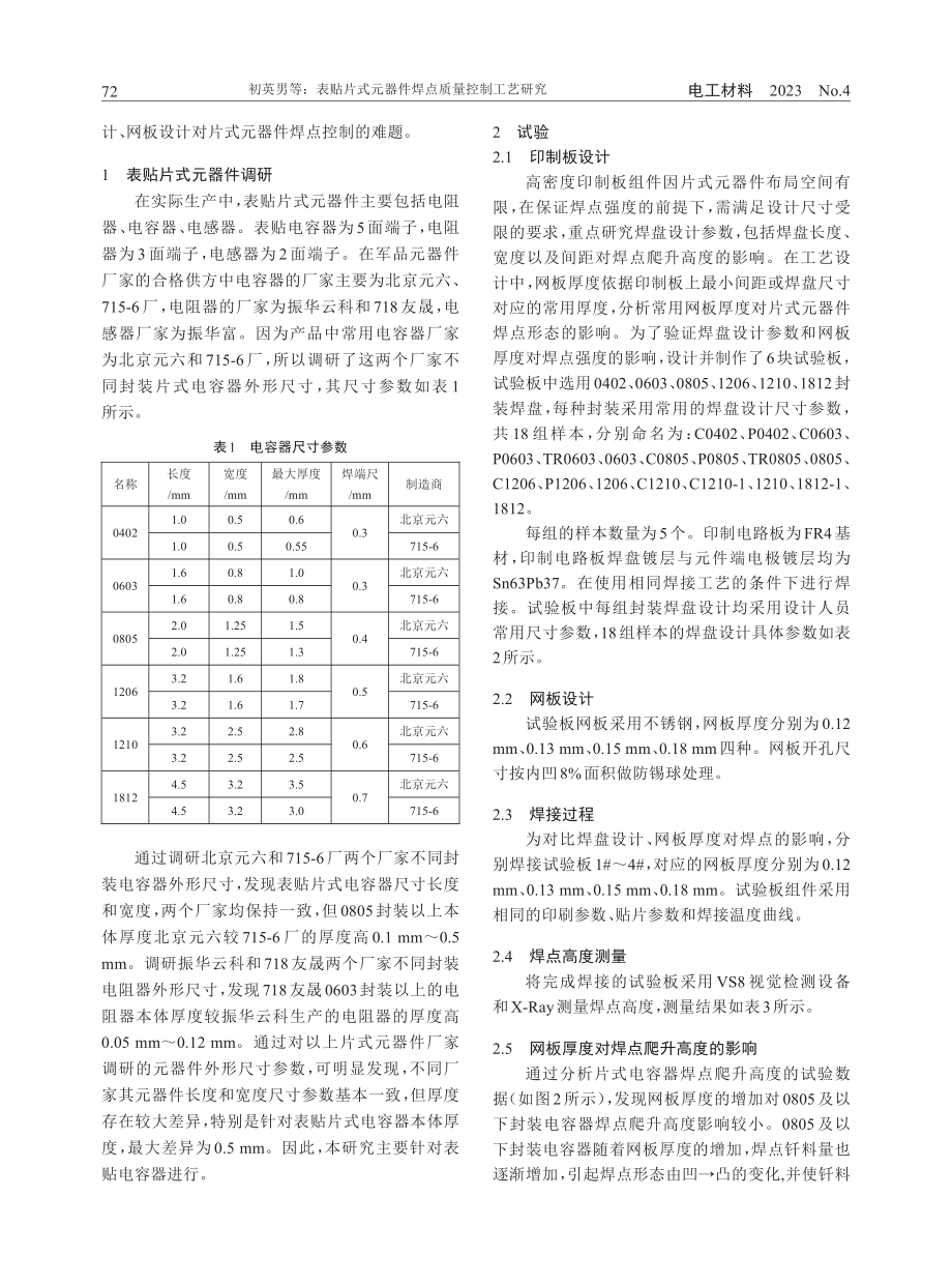 表贴片式元器件焊点质量控制工艺研究.pdf_第2页