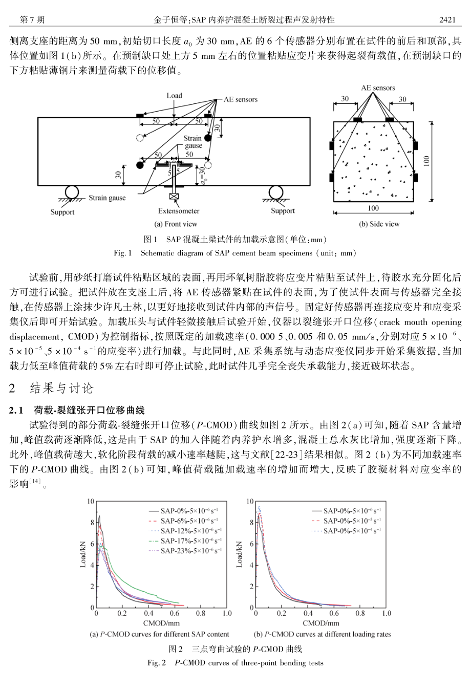 SAP内养护混凝土断裂过程声发射特性.pdf_第3页