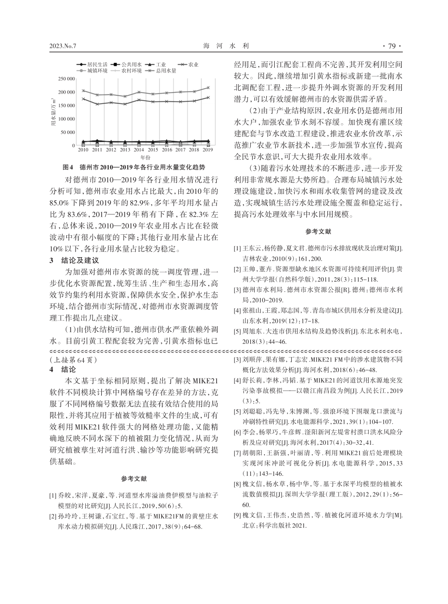 德州市近10 a供用水结构及趋势分析.pdf_第3页