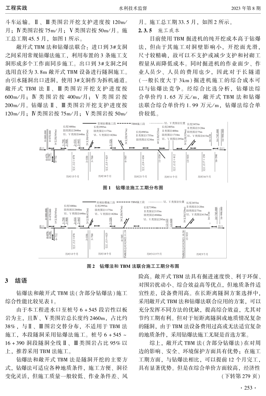 TBM法和钻爆法在长距离引水隧洞中的联合应用.pdf_第3页