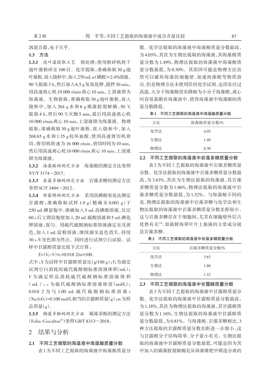 不同工艺提取的海藻液成分含量比较.pdf_第2页