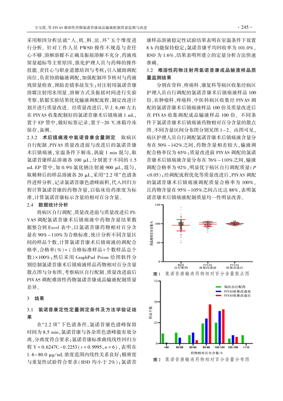 PIVAS难溶性药物氯诺昔康成品输液配制质量监测与改进.pdf_第3页