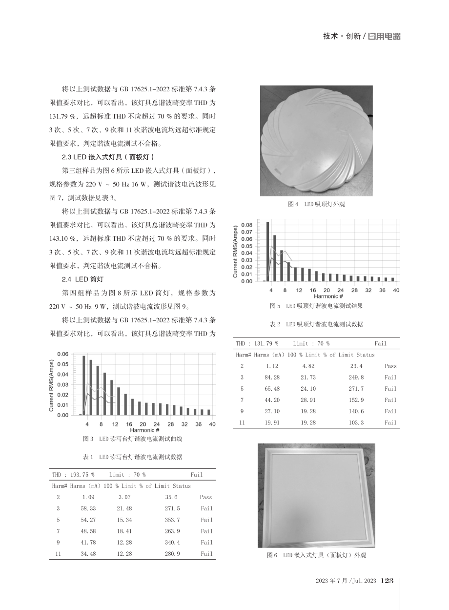 LED灯具产品谐波电流的测试方法及其危害.pdf_第3页