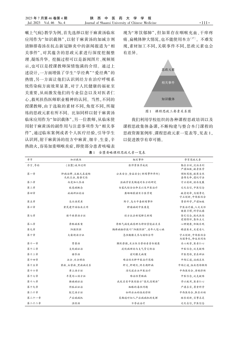 《金匮要略》课程思政元素挖掘与融合方式探究.pdf_第3页