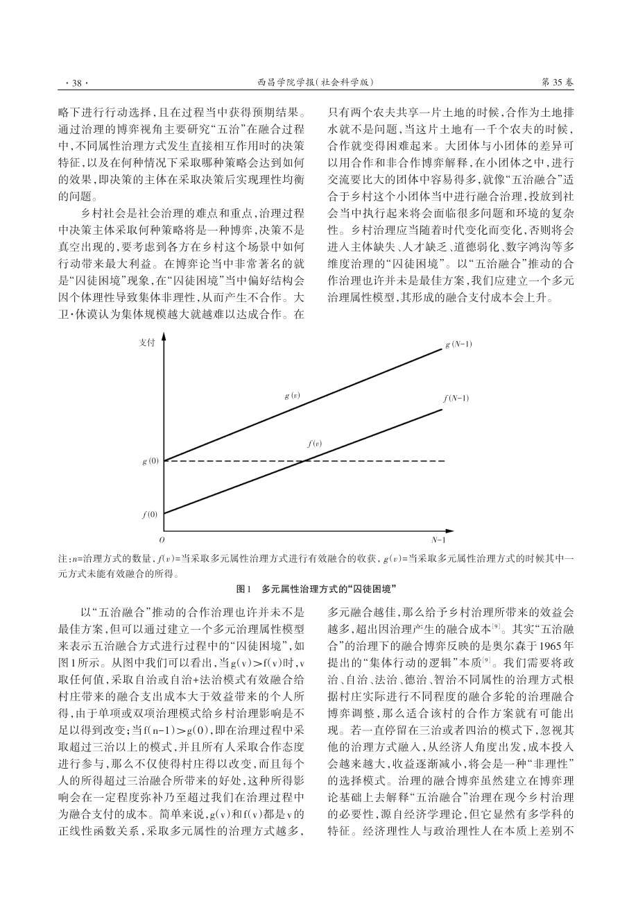 “五治融合”视域下乡村治理博弈范式分析研究——基于杜集镇L村实证调查.pdf_第3页