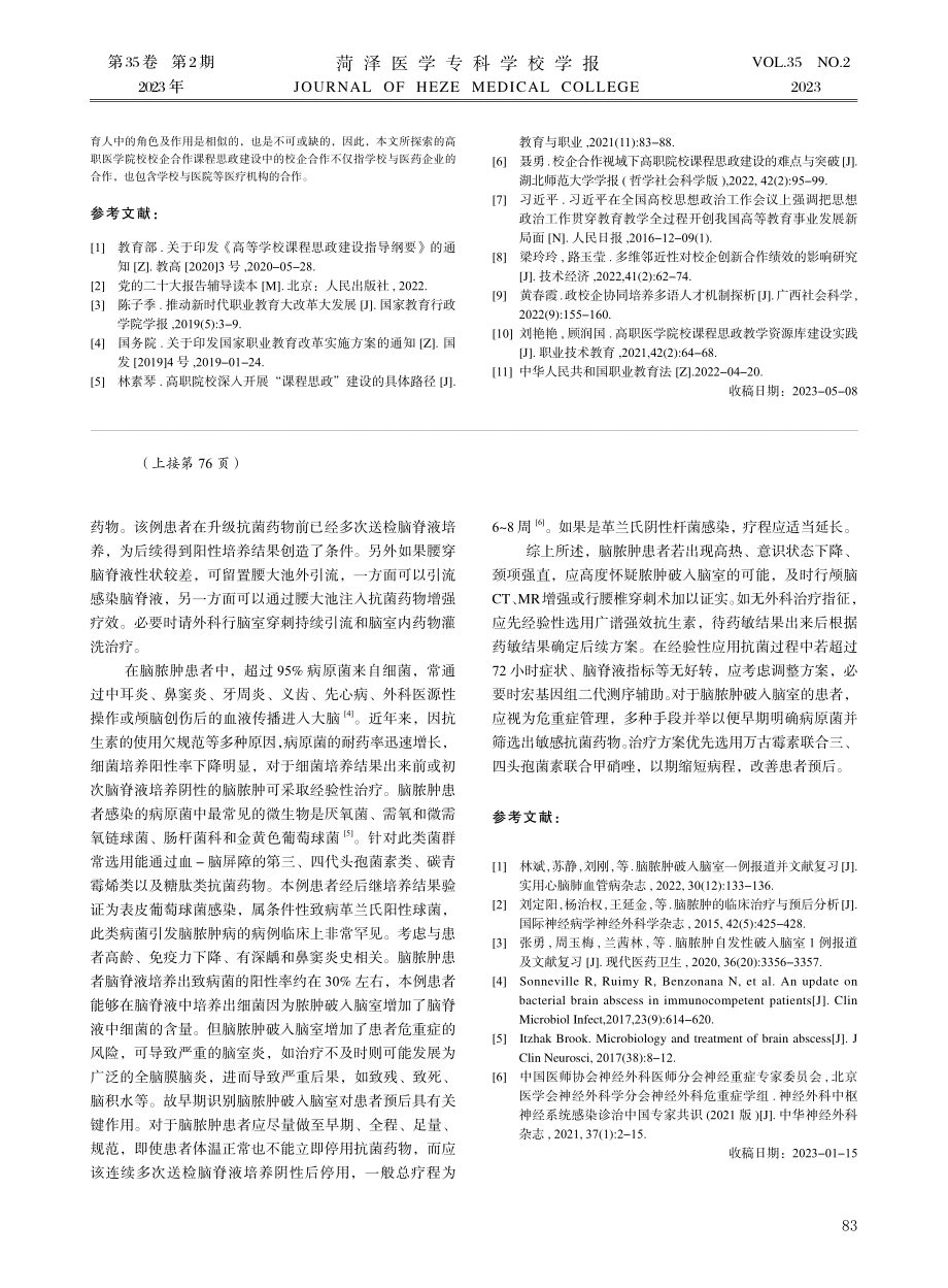 表皮葡萄球菌致脑脓肿破入脑室1例.pdf_第2页