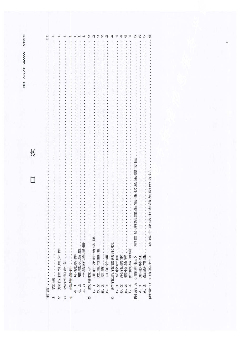 DB65T4696-2023和田沙漠玫瑰栽培技术规程.pdf_第3页