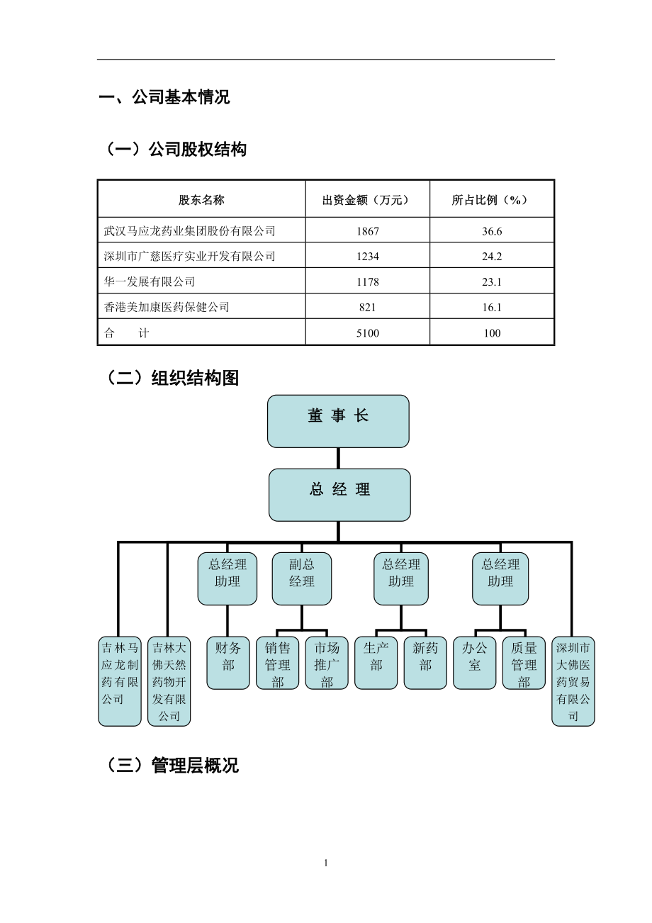 深圳大佛药业有限公司商业计划书.doc_第2页