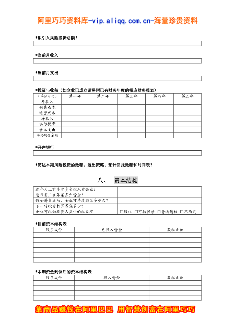 创投企业商业计划书模板.doc_第3页