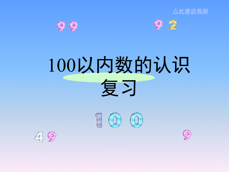 一年级下册数学专项资料-100以内数的认识 30页.ppt_第1页