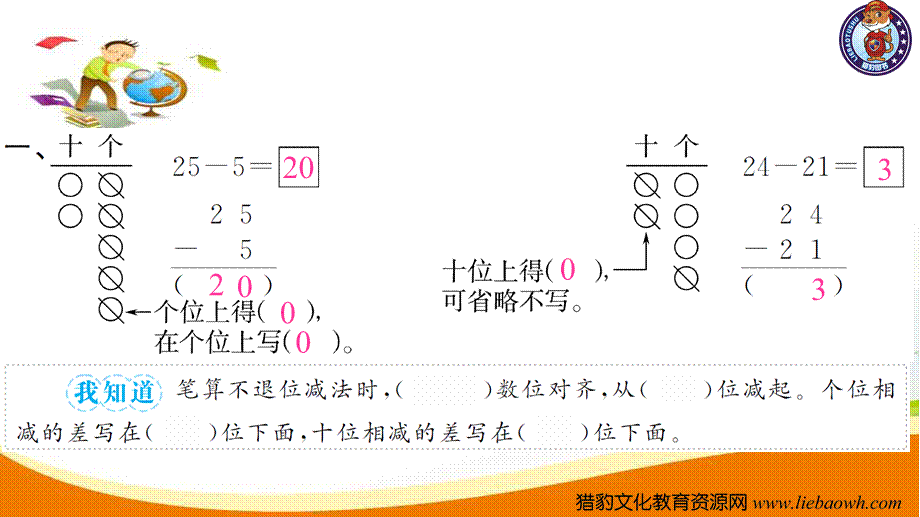 人教版二年级数学上册-第二单元-100以内加减法第4课时不退位减 习题课件.ppt_第3页