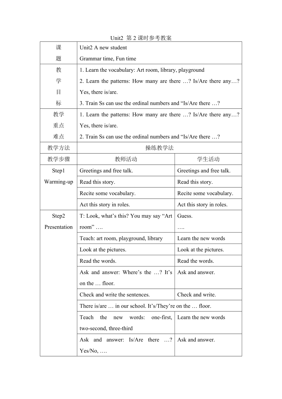 Unit2_第2课时参考教案.doc_第1页
