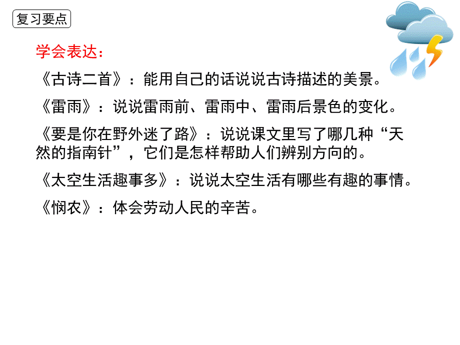 2021部编版二年级下册语文第六单元复习(家庭复习教案）.ppt_第3页