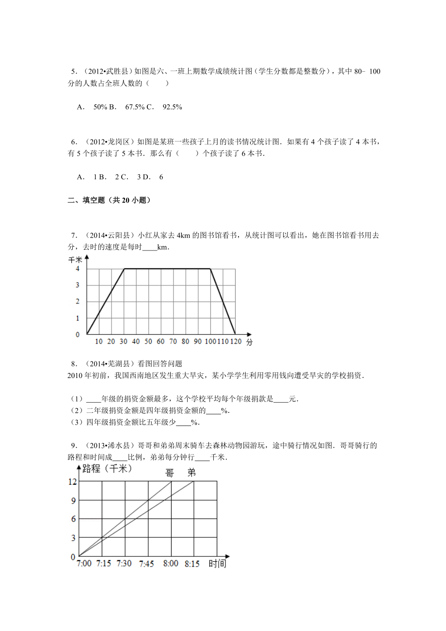 【精品】小升初数学攻克难点真题解析-统计与概率全国通用.doc_第2页