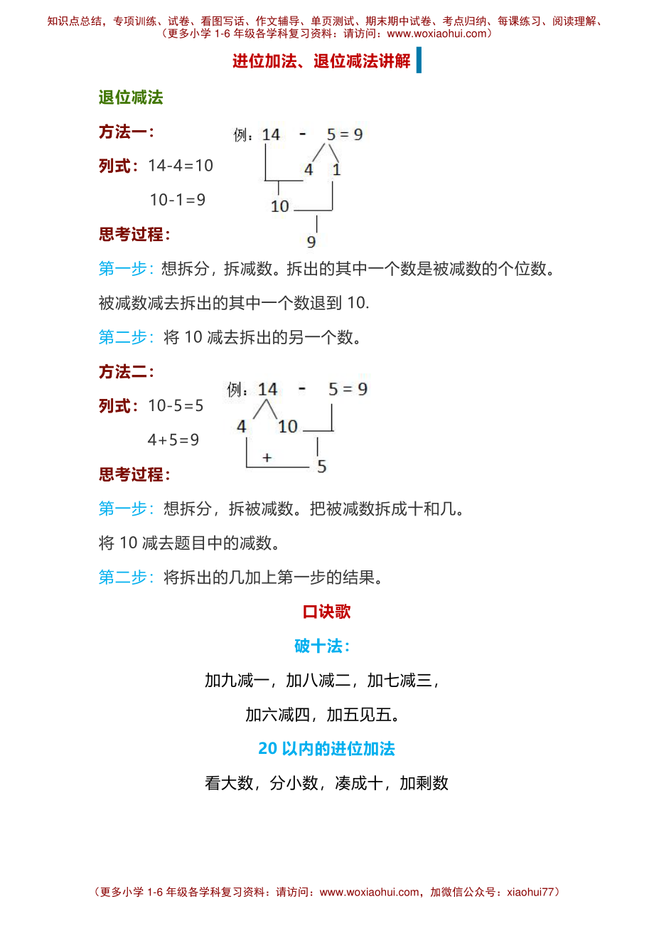 进位加法、退位减法讲解.pdf_第2页