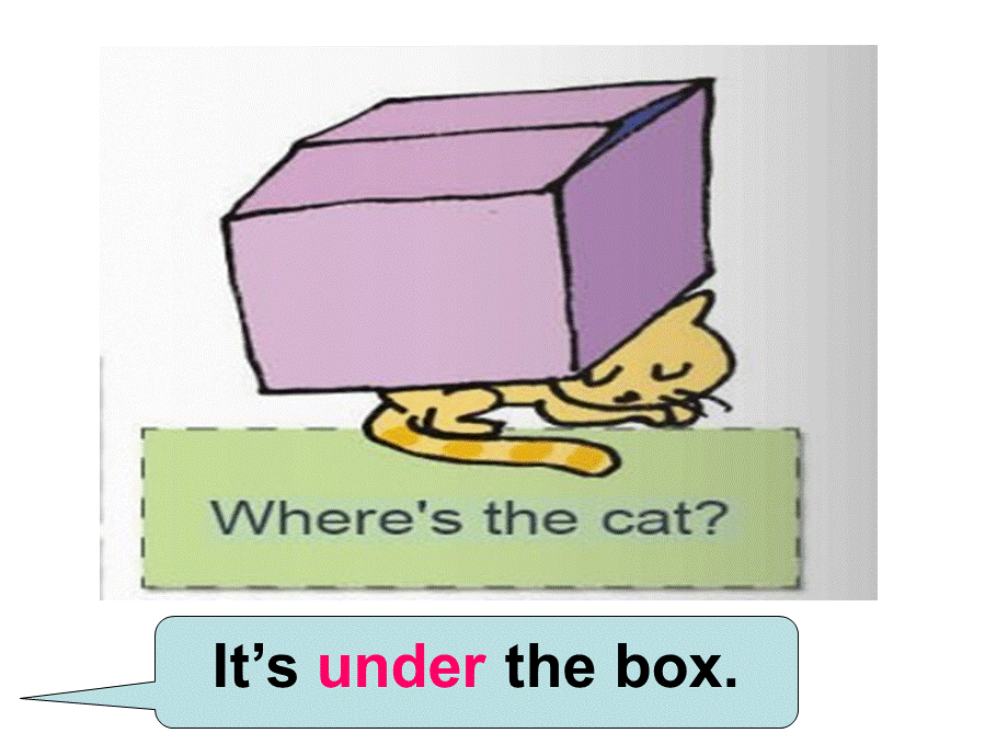 外研版（一起）一下Module 2《Unit 2 The toy car is under the bed》ppt课件5.ppt_第3页