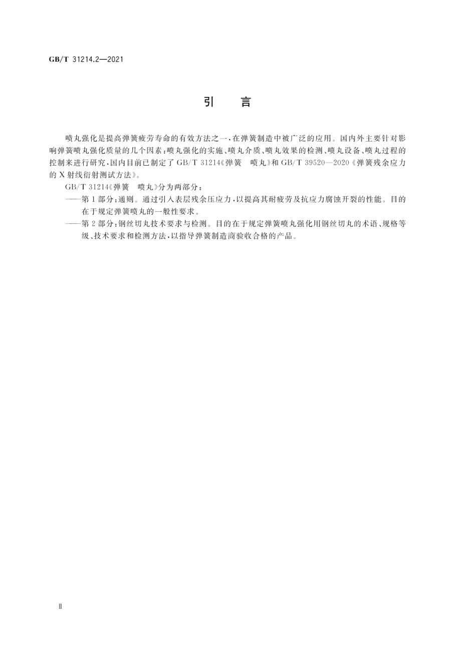 弹簧 喷丸 第2部分：钢丝切丸技术要求与检测 GBT 31214.2-2021.pdf_第3页