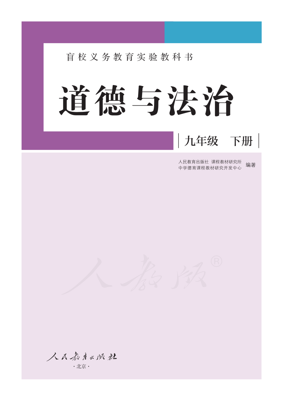 盲校义务教育实验教科书道德与法治九年级下册（供低视力学生使用）.pdf_第2页