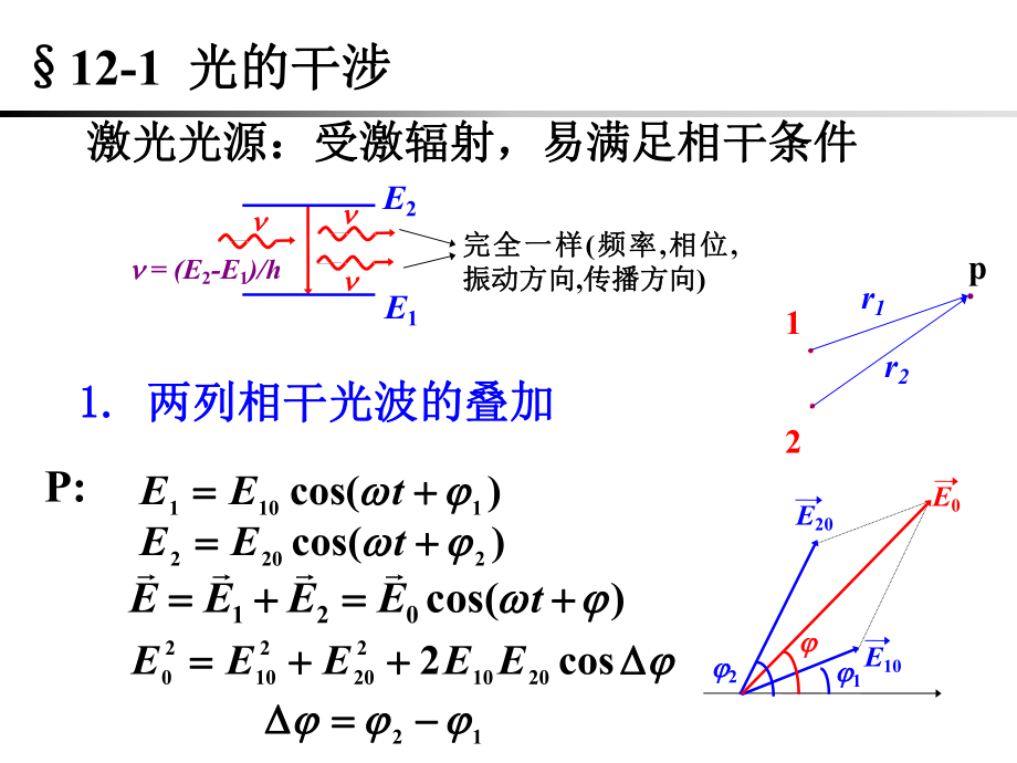 复旦大学《大学物理》课件-光的干涉(1).pdf_第3页