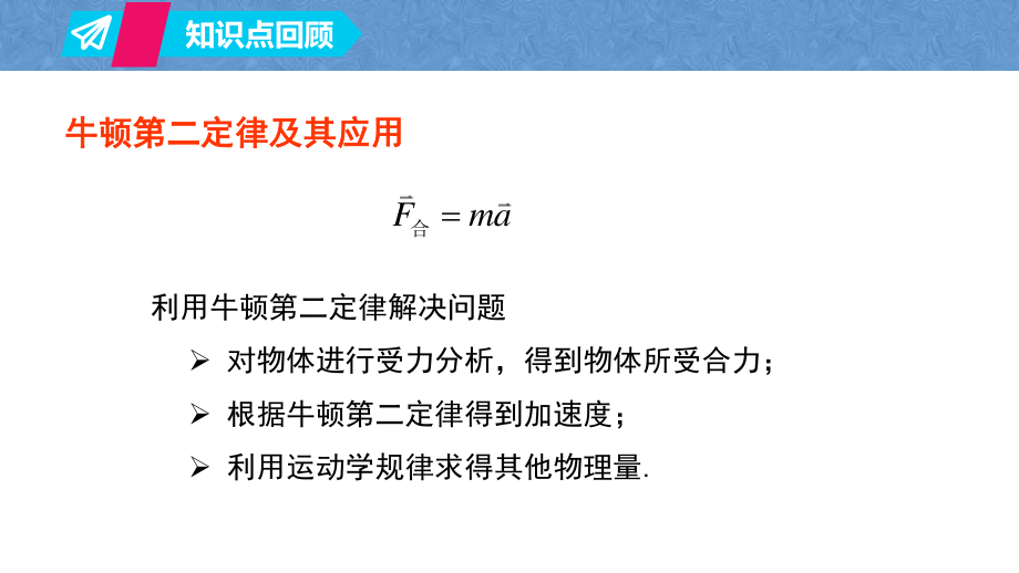 复旦大学《大学物理》课件-第二章牛顿运动定律(1).pdf_第2页