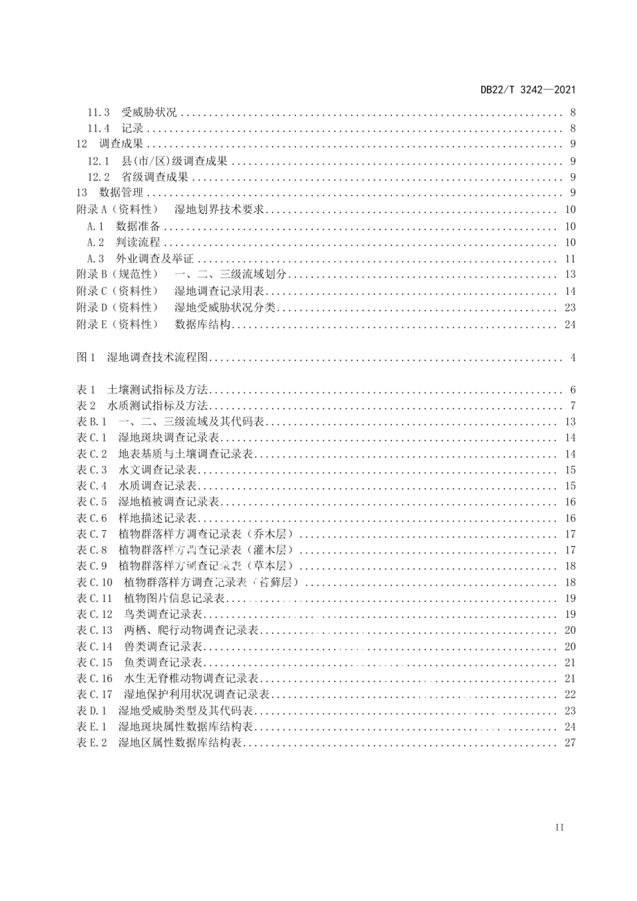 DB22T 3242-2021 湿地调查技术规范.pdf_第3页