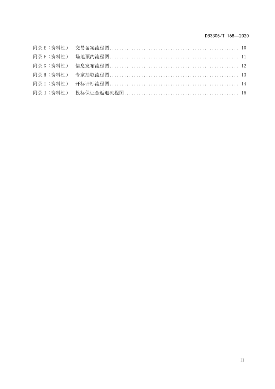 工程建设领域交易管理规范 DB3305T 168-2020.pdf_第3页