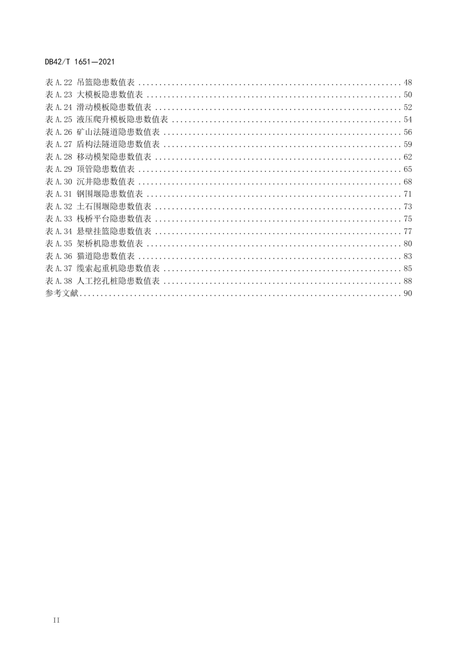 房屋建筑和市政基础设施工程安全生产事故隐患排查与治理要求 DB42T 1651-2021.pdf_第3页