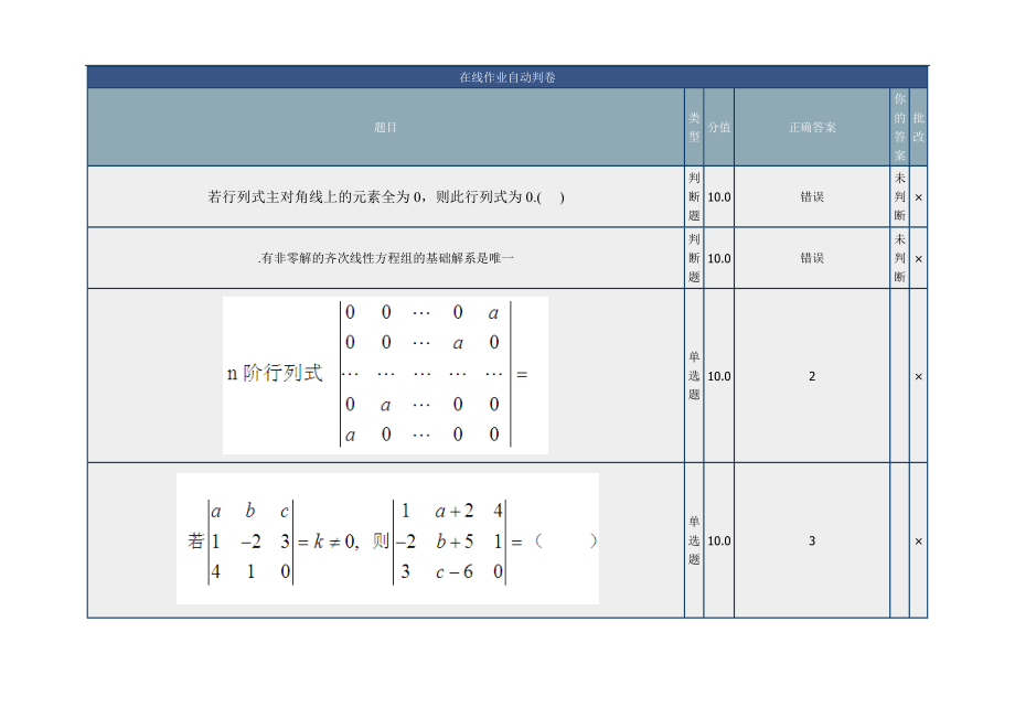 北理-线性代数-在线作业-微修.doc_第1页