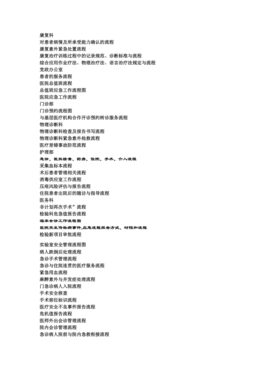 医院流程图汇总分析.doc_第1页