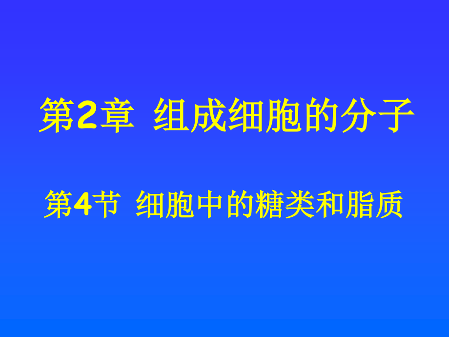 公开课细胞中的糖类和脂质.ppt_第2页