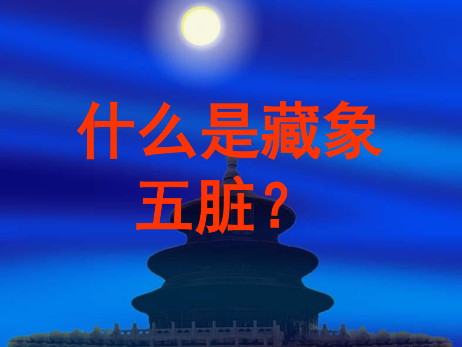 什么是藏象五脏？.ppt_第1页