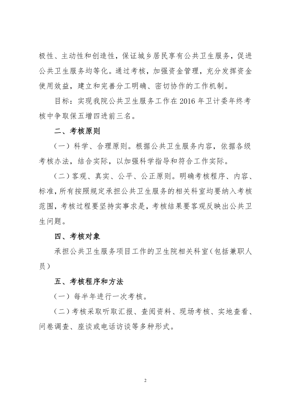 医院公共卫生科绩效考核方法.doc_第2页