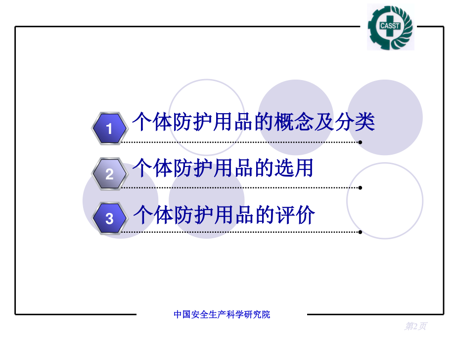 个人职业病防护用品分析与评价.pptx_第2页