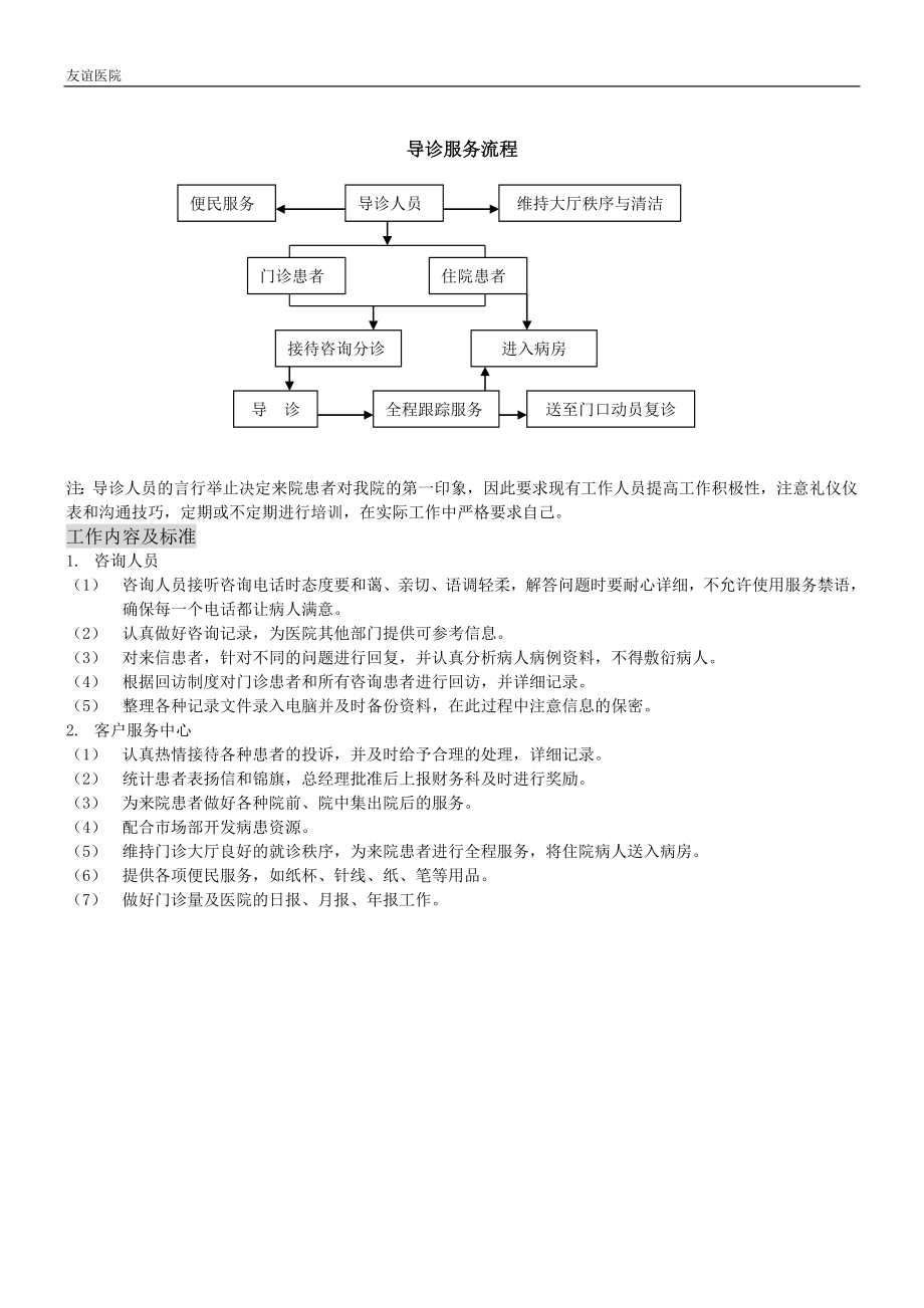 医院客户服务中心相关流程.doc_第3页