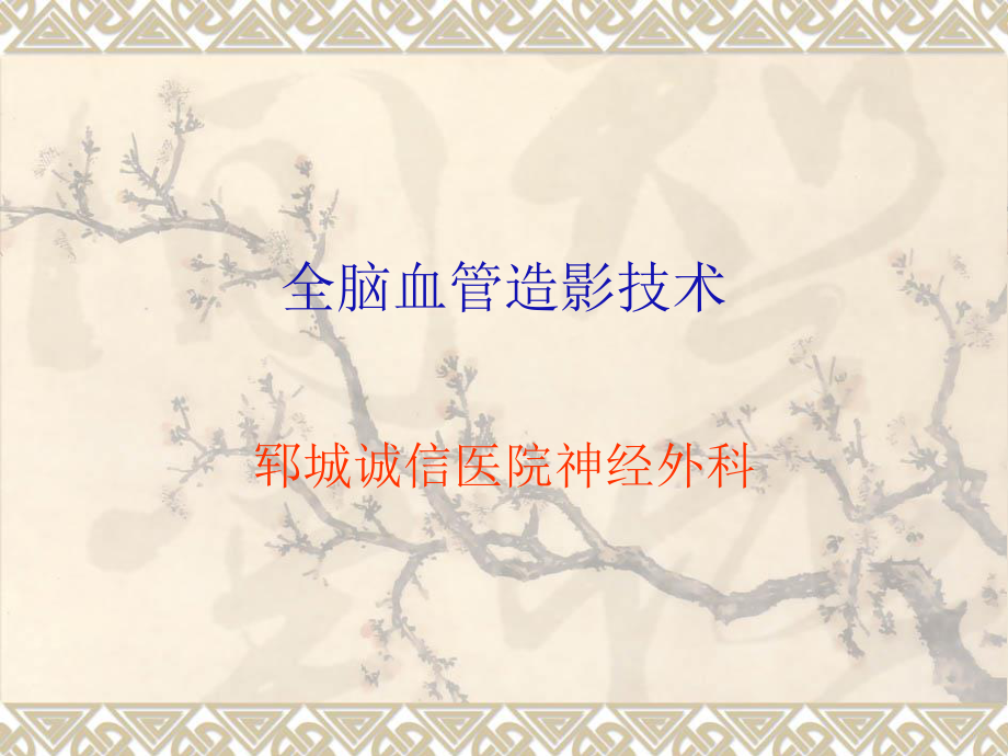 全脑血管造影技术.ppt_第1页