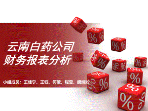 云南白药公司财报分析资料.ppt