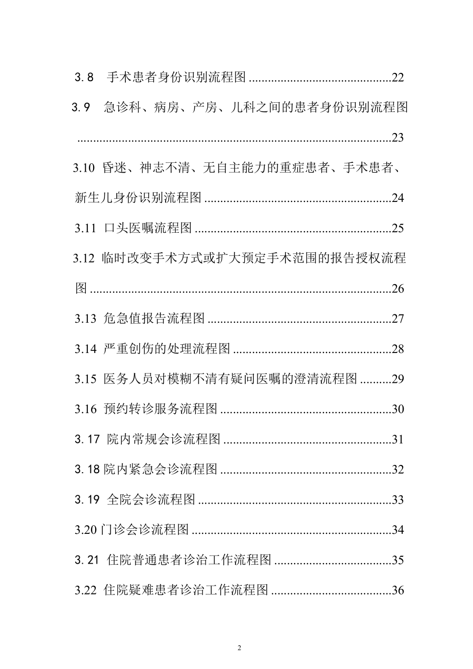 全院医务工作流程图汇总.wps_第2页