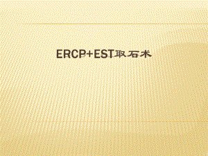 ERCP+EST取石术.pptx