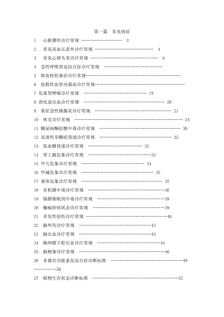 ICU常见病症.docx_第1页