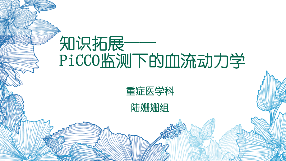 picco监测下的血流动力学.pptx_第2页