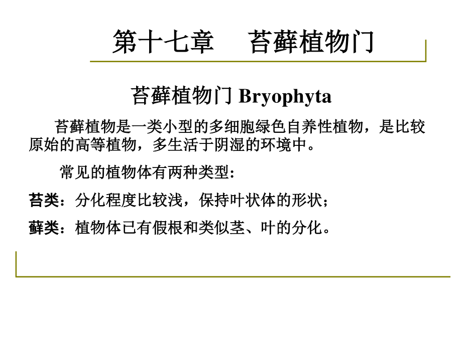 药用植物学-淅江大学17苔藓.ppt_第2页