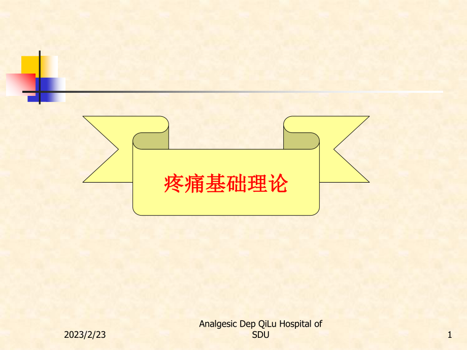 最新疼痛基理论及诊疗原则-PPT文档.ppt_第1页