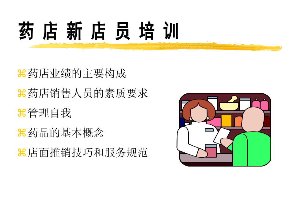 药店业绩的主要构成.ppt_第1页