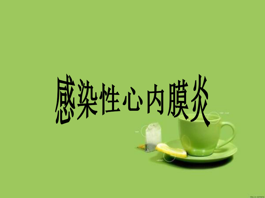 感染性心内膜炎----赖柳兰.ppt_第1页