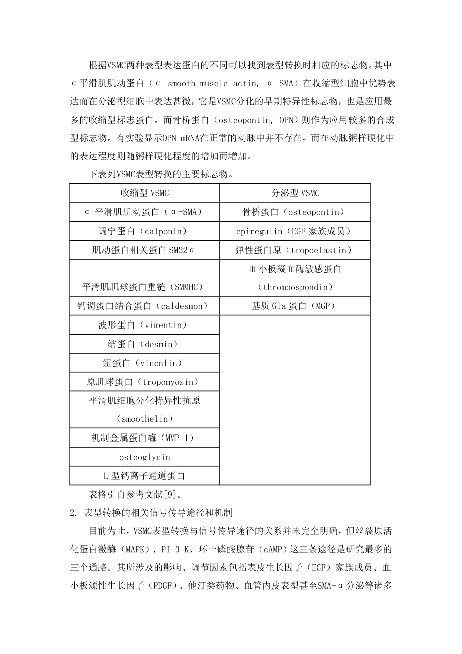 血管平滑肌细胞表型转换的机制.doc_第2页